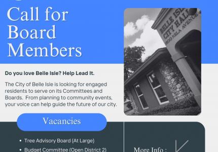 Call For Members Oct 2025