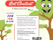 Arbor Day Art Contest Feb 7 2026 Flyer