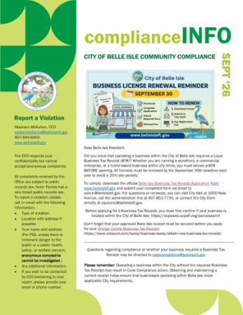 Business Tax Receipt Application Information Business Tax Receipt Application Information
