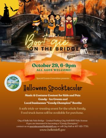 Boo!gie on the Bridge Flyer 2025
