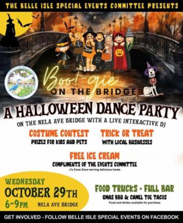 Boo!gie on the Bridge Flyer 2025