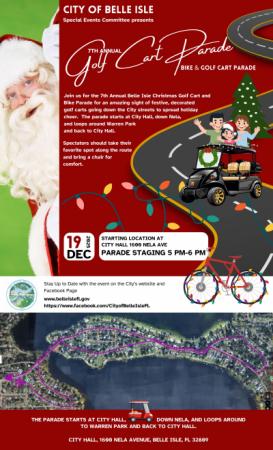 Golf Cart Parade - Dec 19, 2025