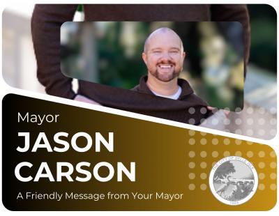 A Letter from the Mayor Image with Photo A Letter from the Mayor Image with Photo