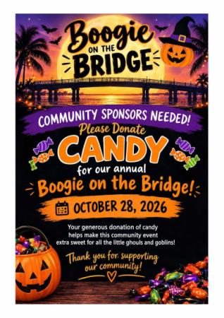 Boogie on the Bridge Call for Candy Champions Boogie on the Bridge Call for Candy Champions