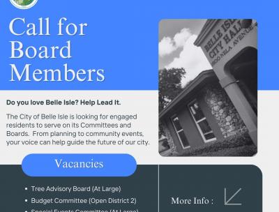 Call For Members Oct 2025