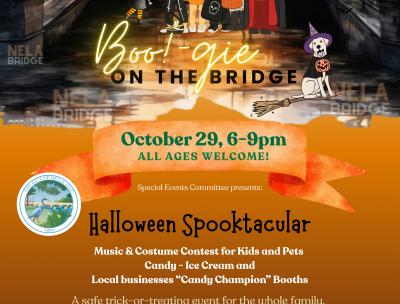 Boo!gie on the Bridge Flyer 2025