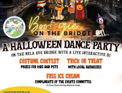 Boo!gie on the Bridge Flyer 2025