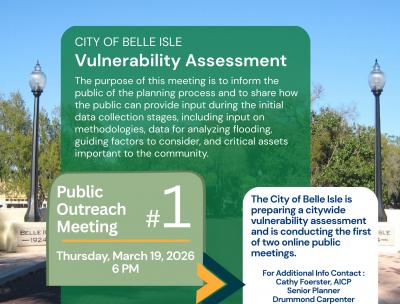Vulnerability Assessment Virtual Public Meeting #1 March 19, 2026 at 6 PM