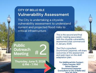 Vulnerability Assessment Virtual Public Meeting #2 June 11, 2026 at 6 PM