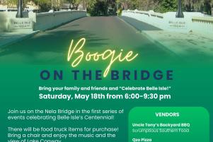 Boogie on the Bridge Event Flyer 2024