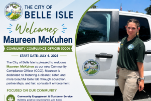 Welcome Maureen McKuhen Code Compliance Officer