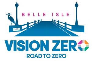 Belle Isle Vision Zero Survey Logo 2024